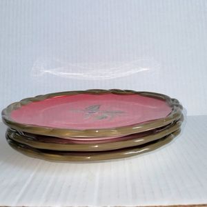 Salad / Dessert Plates 8" Set of 3 Tracy Porter The Octavia Hill Collection